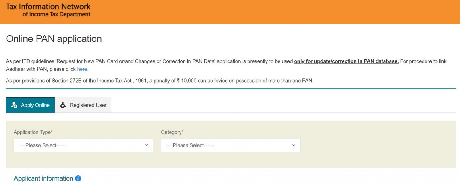 PAN Card for Students How to Apply Online & Offline?