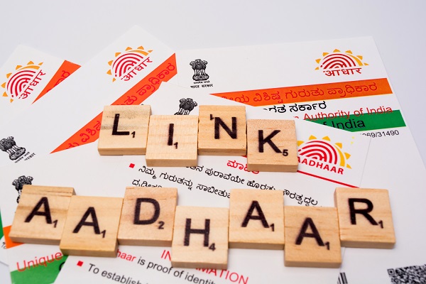 Link Aadhaar with a Bank account