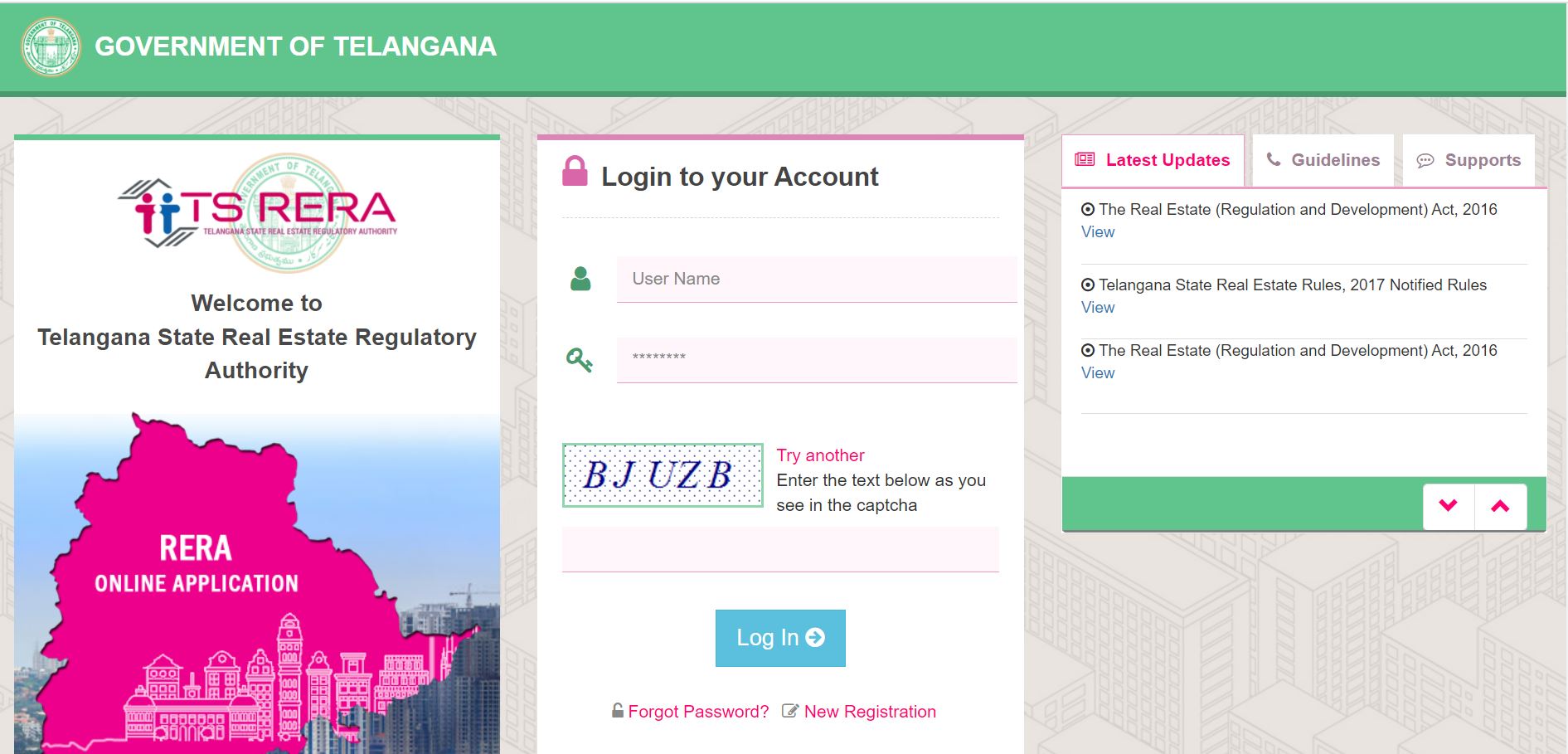 RERA Telangana TSRERA Registration Process, Services and Fees