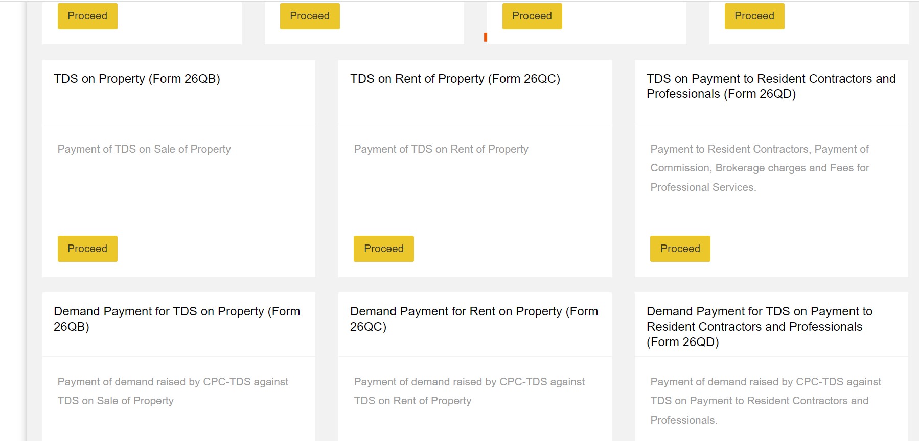 TDS on purchase of property