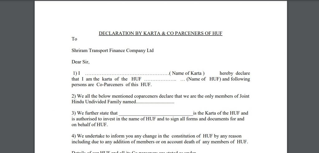 Declaration Deed Meaning Importance And Format