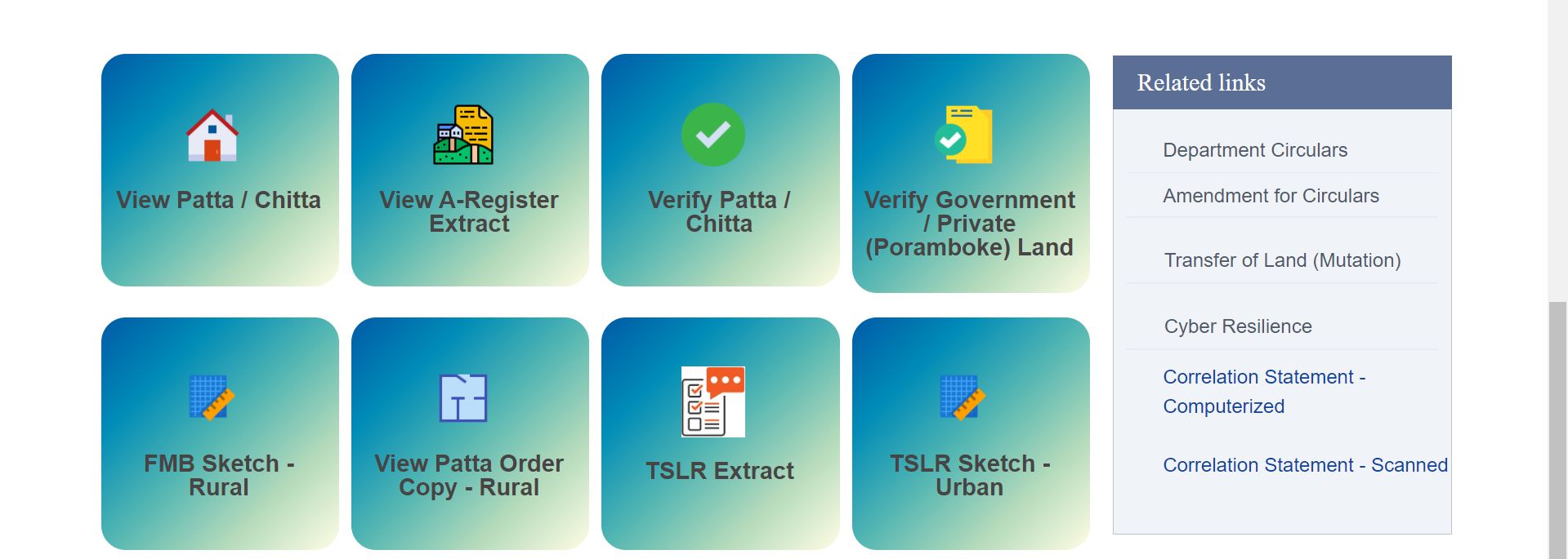 Patta Chitta How to Apply TamilNadu TN Land Records Online