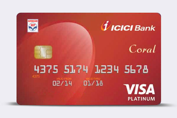 ICICI HPCL Coral Credit Card