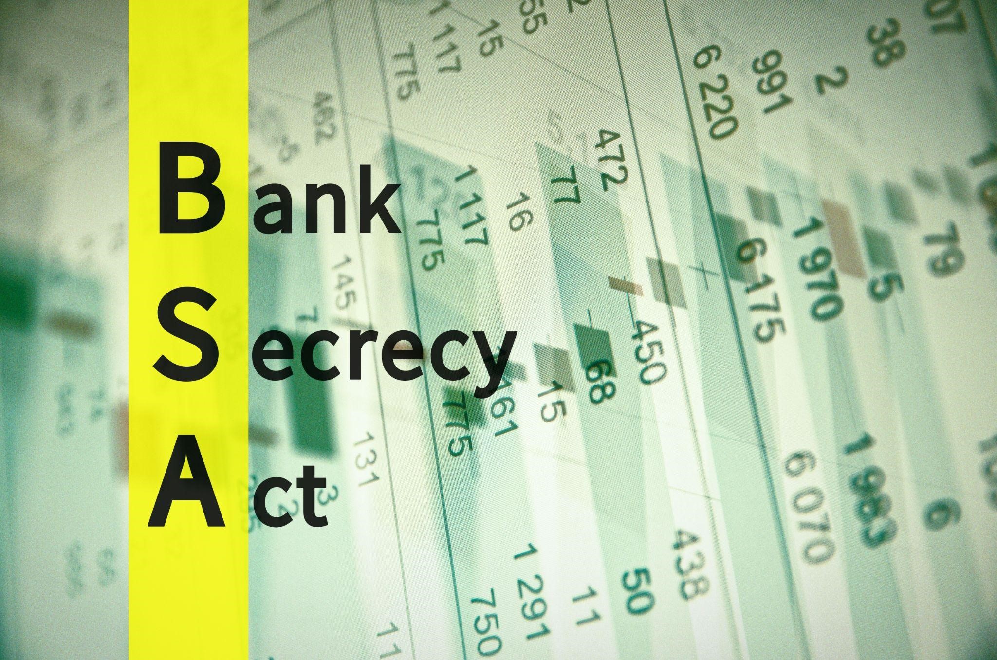 Bank Secrecy Act BSA Meaning Purpose Importance Requirements