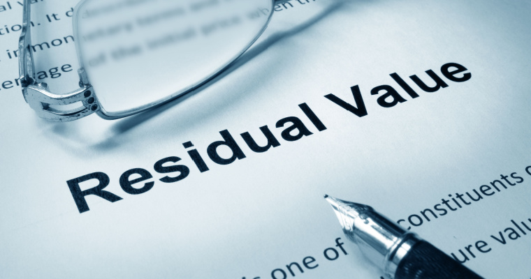 Residual Value Working Importance Calculation Example