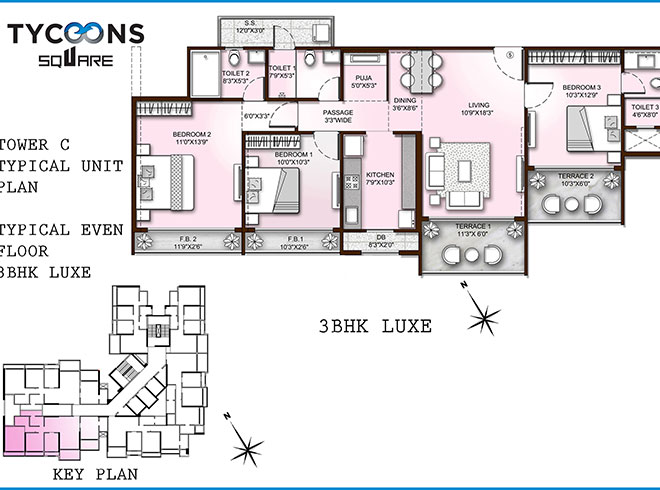 Tycoons Central Park in Kalyan West, Mumbai - Price, Location Map, Floor  Plan & Reviews 