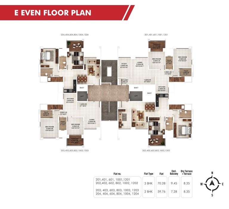 Piccadilly E Even Floor Plan 1