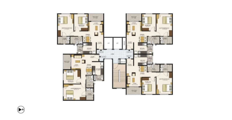 Typical Floor Plan 3
