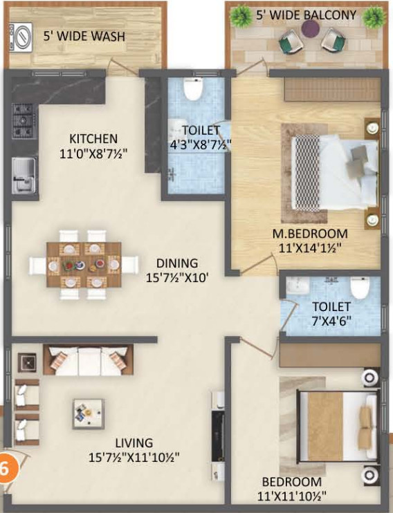 Room Floor Plan 4