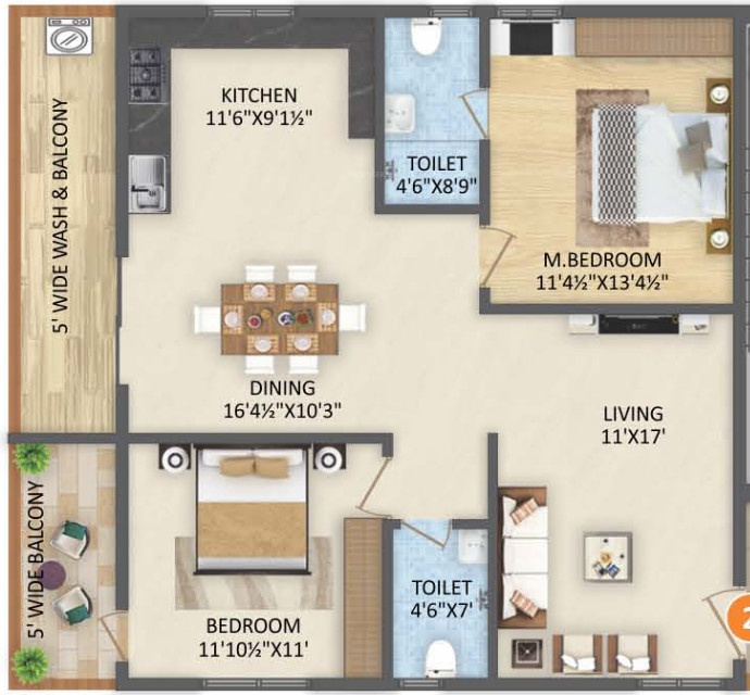 Room Floor Plan 8