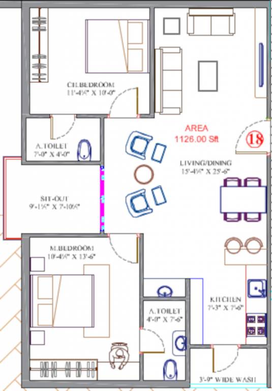 Mph Urban Park Floor Plan Floor Plan 134279215
