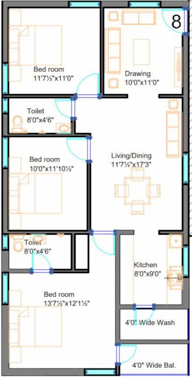 Sri Pride Floor Plan Floor Plan 106072220